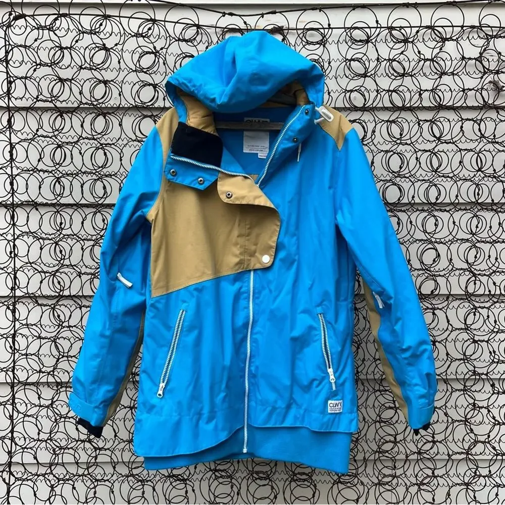 Colour Wear Poise Blue Snow Board Ski Winter Jacket MEDIUM